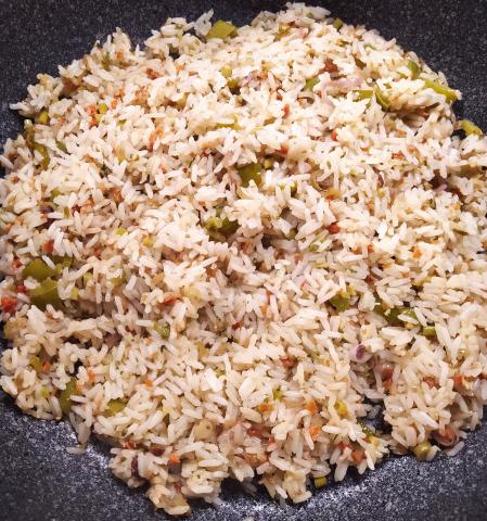 riso all'orientale con lemongrass